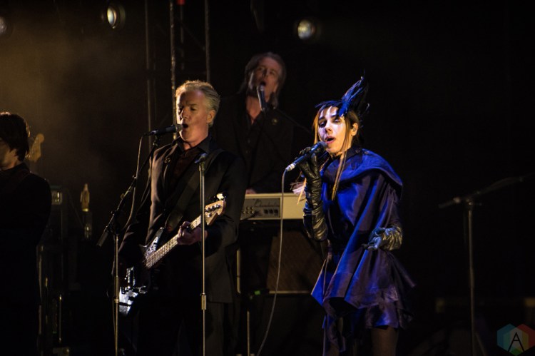 PJ Harvey performs at Massey Hall in Toronto on April 13, 2017. (Photo: Lisa Mark/Aesthetic Magazine)