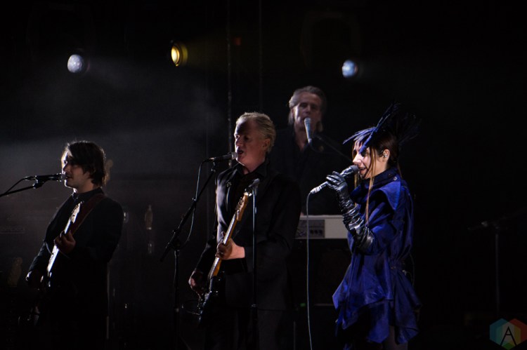 PJ Harvey performs at Massey Hall in Toronto on April 13, 2017. (Photo: Lisa Mark/Aesthetic Magazine)