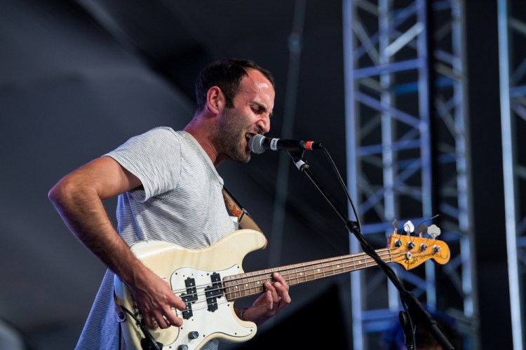 Preoccupations performs at the Coachella Music Festival in Indio, California on April 16, 2017. (Photo: Roger Ho)