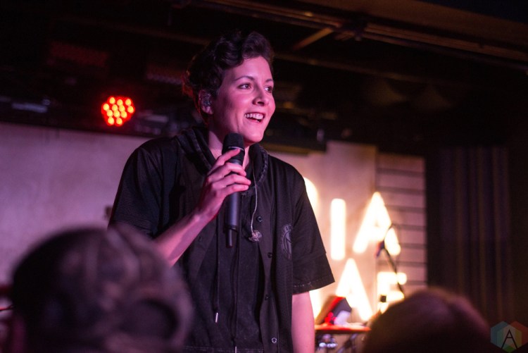 Ria Mae performs at Adelaide Hall in Toronto on April 21, 2017. (Photo: Morgan Hotston/Aesthetic Magazine)