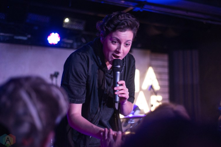 Ria Mae performs at Adelaide Hall in Toronto on April 21, 2017. (Photo: Morgan Hotston/Aesthetic Magazine)