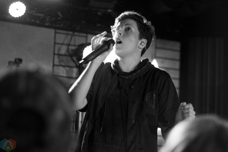 Ria Mae performs at Adelaide Hall in Toronto on April 21, 2017. (Photo: Morgan Hotston/Aesthetic Magazine)