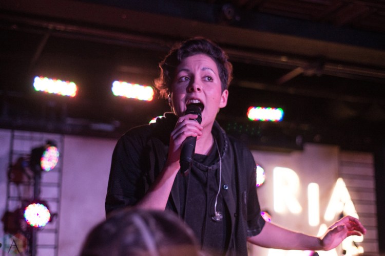 Ria Mae performs at Adelaide Hall in Toronto on April 21, 2017. (Photo: Morgan Hotston/Aesthetic Magazine)