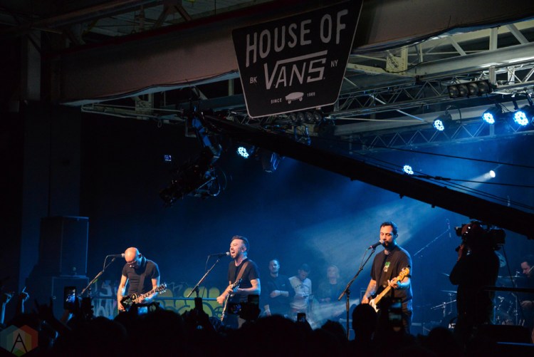 Rise Against performs at House of Vans Brooklyn in New York City on April 24, 2017. (Photo: Alx Bear/Aesthetic Magazine)