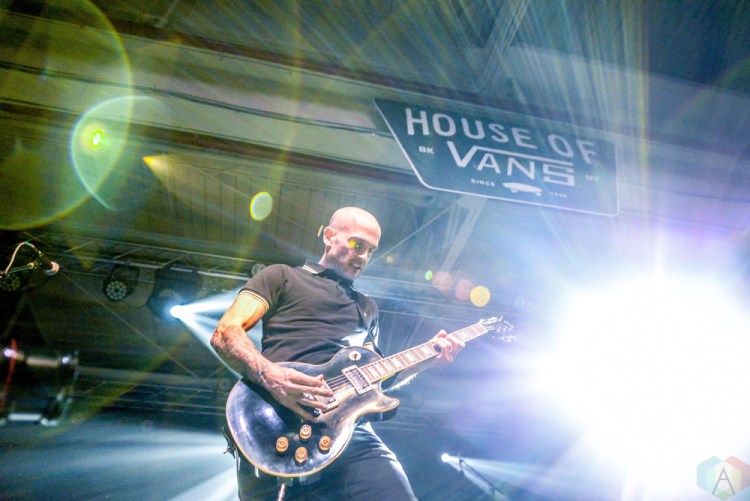 Rise Against performs at House of Vans Brooklyn in New York City on April 24, 2017. (Photo: Alx Bear/Aesthetic Magazine)