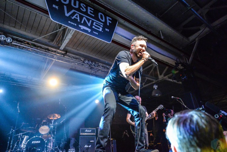 Rise Against performs at House of Vans Brooklyn in New York City on April 24, 2017. (Photo: Alx Bear/Aesthetic Magazine)