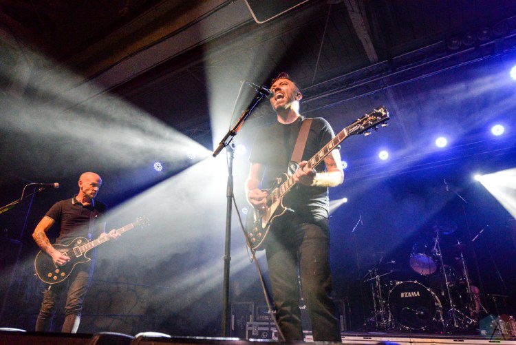 Rise Against performs at House of Vans Brooklyn in New York City on April 24, 2017. (Photo: Alx Bear/Aesthetic Magazine)