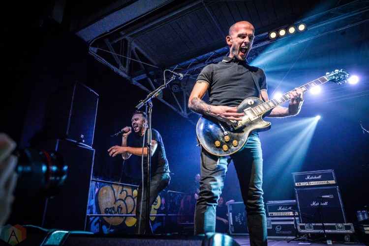 Rise Against performs at House of Vans Brooklyn in New York City on April 24, 2017. (Photo: Alx Bear/Aesthetic Magazine)