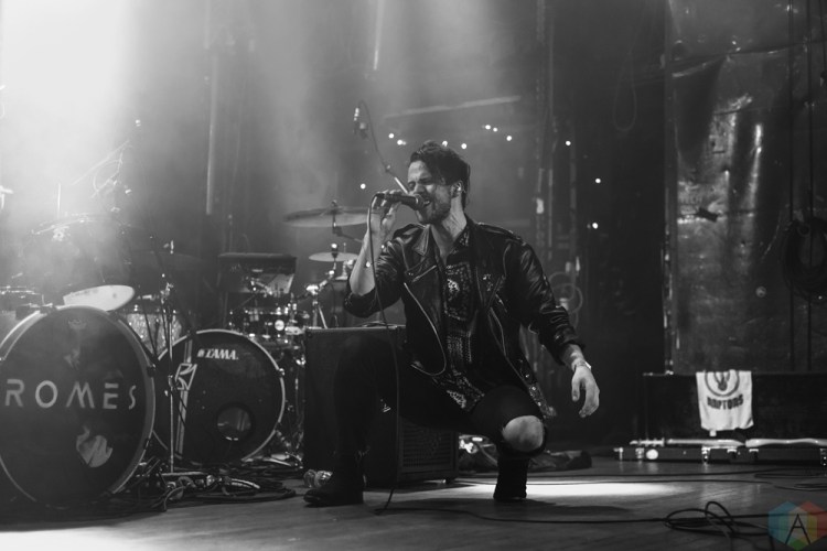 Romes performs at the Mod Club in Toronto on April 22, 2017. (Photo: Morgan Hotston/Aesthetic Magazine)