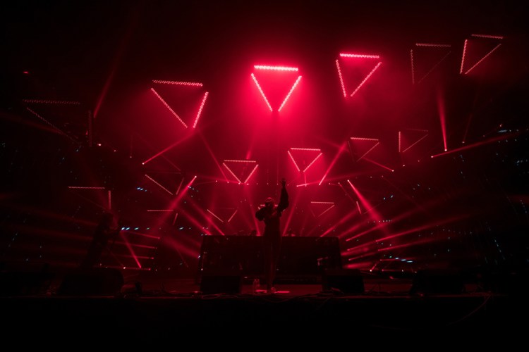 Röyksopp performs at the Coachella Music Festival in Indio, California on April 15, 2017. (Photo: Julian Bajsel)