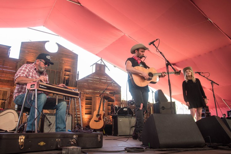 Ruston Kelly performs at Stagecoach Festival at the Empire Polo Club in Indio, California on April 29, 2017. (Photo: Jose Negrete)