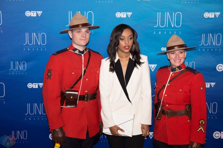 Ruth B attends the 2017 JUNO Awards at the Canadian Tire Centre in Ottawa on April 2, 2017. (Photo: Brendan Albert/Aesthetic Magazine)
