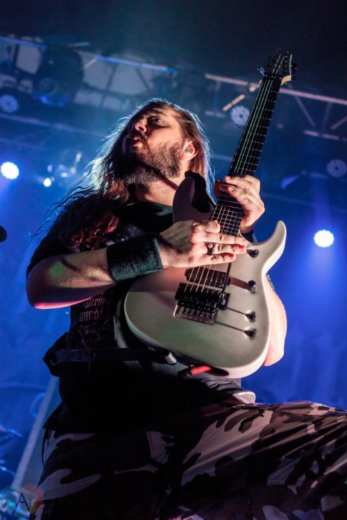 Sabaton performs at the Opera House in Toronto on April 27, 2017. (Photo: David McDonald/Aesthetic Magazine)