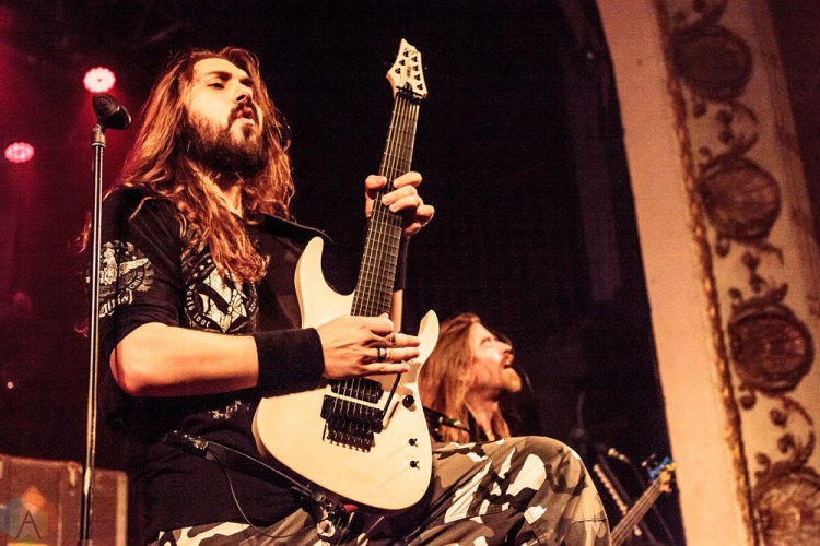 Sabaton performs at the Opera House in Toronto on April 27, 2017. (Photo: David McDonald/Aesthetic Magazine)