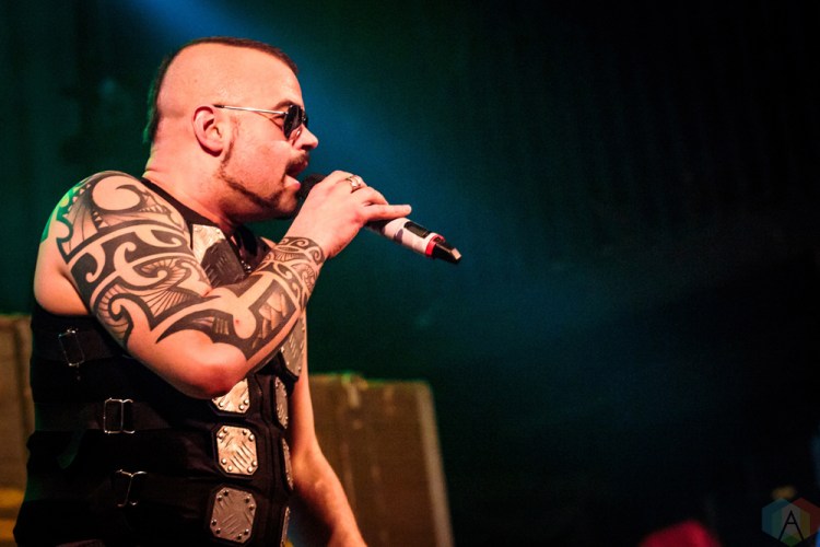 Sabaton performs at the Opera House in Toronto on April 27, 2017. (Photo: David McDonald/Aesthetic Magazine)