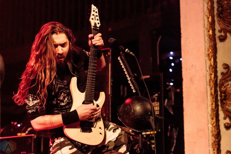 Sabaton performs at the Opera House in Toronto on April 27, 2017. (Photo: David McDonald/Aesthetic Magazine)