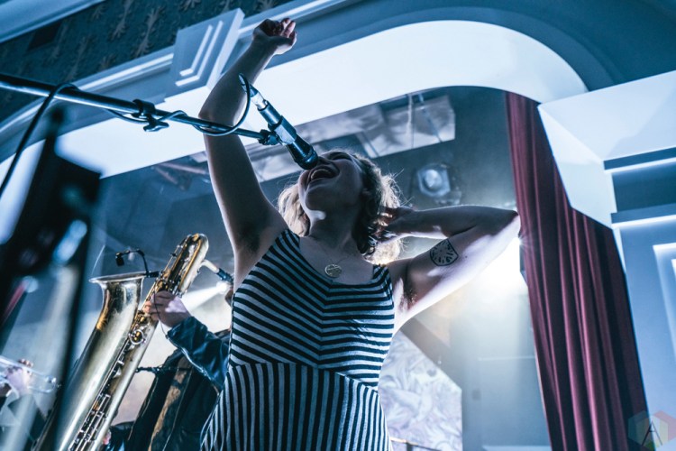 San Fermin performs at the Great Hall in Toronto on April 11, 2017. (Photo: Nicole De Khors/Aesthetic Magazine)
