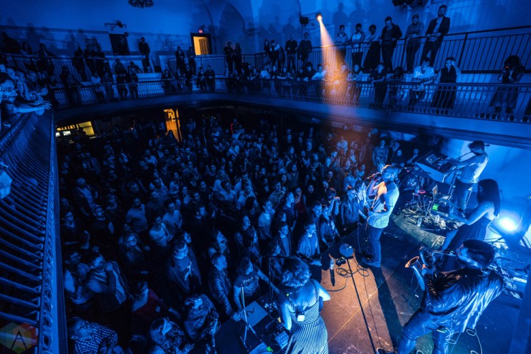 San Fermin performs at the Great Hall in Toronto on April 11, 2017. (Photo: Nicole De Khors/Aesthetic Magazine)