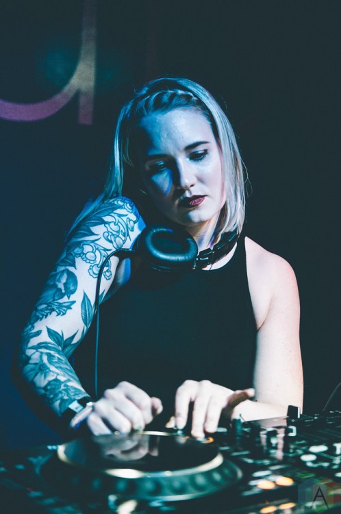 Sara Sukkha performs at Snowbombing Canada at Sun Peaks Resort in Sun Peaks, British Columbia on April 6, 2017