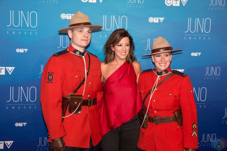 Sarah McLachlan attends the 2017 JUNO Awards at the Canadian Tire Centre in Ottawa on April 2, 2017. (Photo: Brendan Albert/Aesthetic Magazine)