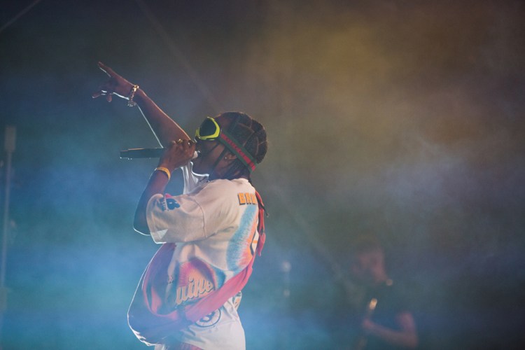 Schoolboy Q performs at the Coachella Music Festival in Indio, California on April 15, 2017. (Photo: Greg Noire)