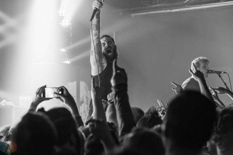 Senses Fail performs at Neumos in Seattle on April 3, 2017. (Photo: Daniel Hager/Aesthetic Magazine)