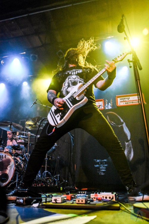 Sepultura performs at the Phoenix Concert Theatre in Toronto on April 27, 2017. (Photo: Jaime Espinoza/Aesthetic Magazine)