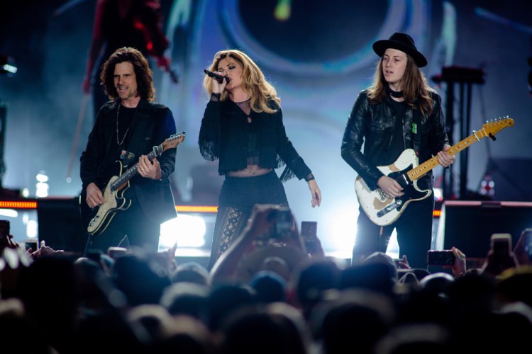 Shania Twain performs at Stagecoach Festival at the Empire Polo Club in Indio, California on April 29, 2017. (Photo: Erik Voake)