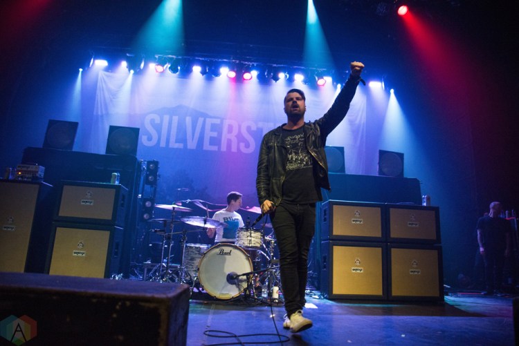 Silverstein performs at the Danforth Music Hall in Toronto on April 19, 2017. (Photo: Morgan Hotston/Aesthetic Magazine)