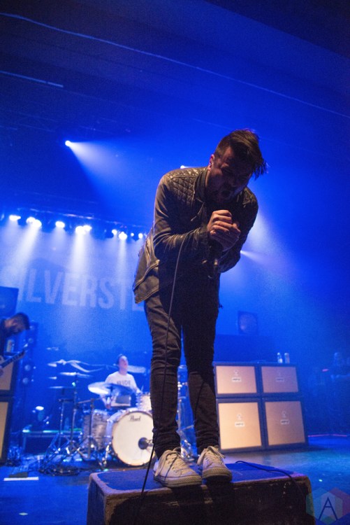 Silverstein performs at the Danforth Music Hall in Toronto on April 19, 2017. (Photo: Morgan Hotston/Aesthetic Magazine)