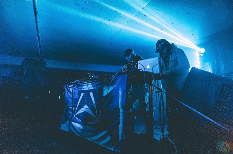 Smalltown DJs performs at Snowbombing Canada at Sun Peaks Resort in Sun Peaks, British Columbia on April 9, 2017. (Photo: Timothy Nguyen/Aesthetic Magazine)