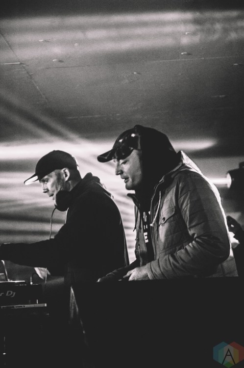 Smalltown DJs performs at Snowbombing Canada at Sun Peaks Resort in Sun Peaks, British Columbia on April 9, 2017. (Photo: Timothy Nguyen/Aesthetic Magazine)