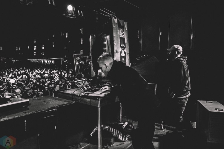 Snakehips performs at Snowbombing Canada at Sun Peaks Resort in Sun Peaks, British Columbia on April 7, 2017. (Photo: Timothy Nguyen/Aesthetic Magazine)