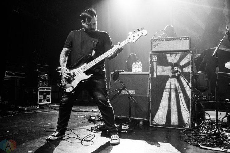 Stray From The Path performs at the Danforth Music Hall in Toronto on April 6, 2017. (Photo: Kelsey Giesbrecht/Aesthetic Magazine)