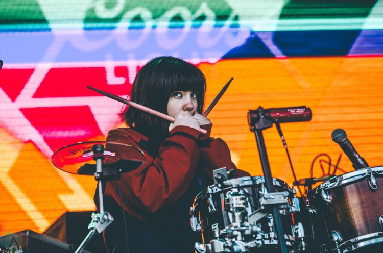 Tennyson performs at Snowbombing Canada at Sun Peaks Resort in Sun Peaks, British Columbia on April 9, 2017. (Photo: Timothy Nguyen/Aesthetic Magazine)