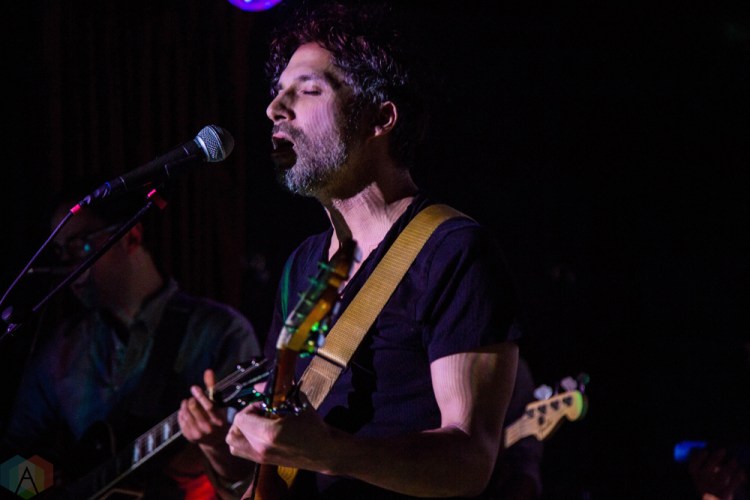 The Acorn performs at the Drake Hotel in Toronto on April 8, 2017. (Photo: Sarah McNeil/Aesthetic Magazine)
