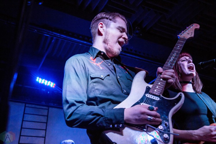The Balconies perform at Adelaide Hall in Toronto on April 19, 2017. (Photo: Sarah McNeil/Aesthetic Magazine)
