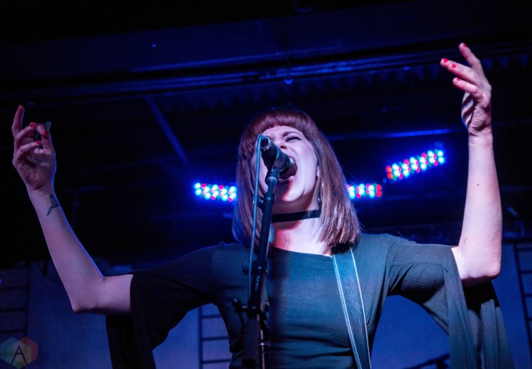 The Balconies perform at Adelaide Hall in Toronto on April 19, 2017. (Photo: Sarah McNeil/Aesthetic Magazine)