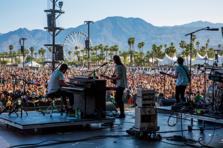 The Head And The Heart performs at the Coachella Music Festival in Indio, California on April 15, 2017. (Photo: Erik Voake)