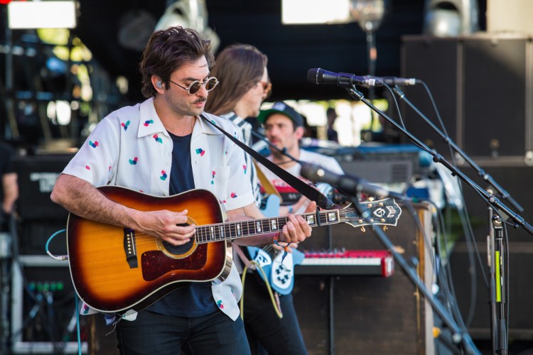 The Head And The Heart performs at the Coachella Music Festival in Indio, California on April 15, 2017. (Photo: Erik Voake)
