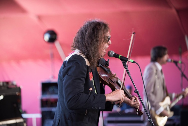 The Sadies perform at Stagecoach Festival at the Empire Polo Club in Indio, California on April 28, 2017. (Photo: Michael Drummond)