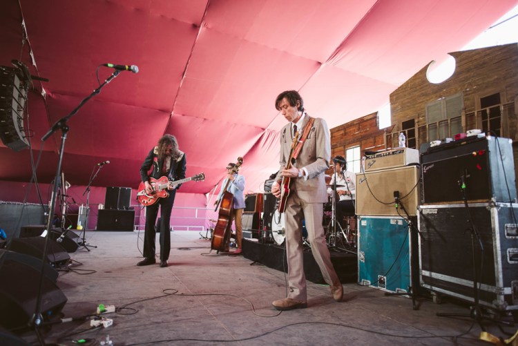 The Sadies perform at Stagecoach Festival at the Empire Polo Club in Indio, California on April 28, 2017. (Photo: Michael Drummond)