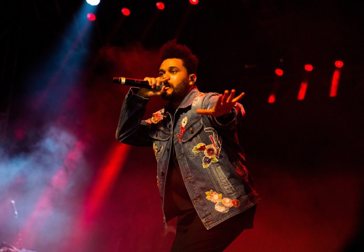 NAV and The Weeknd perform at the Coachella Music Festival in Indio, California on April 15, 2017. (Photo: Greg Noire)