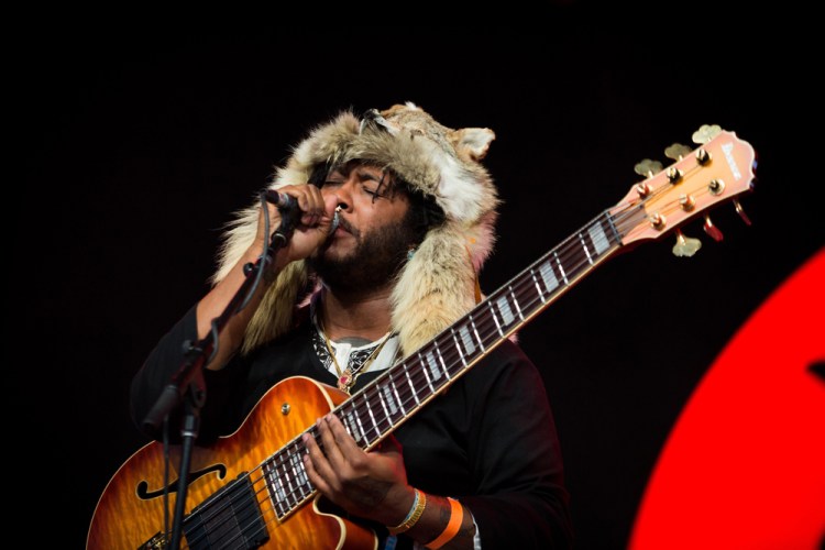 Thundercat performs at the Coachella Music Festival in Indio, California on April 15, 2017. (Photo: Greg Noire)