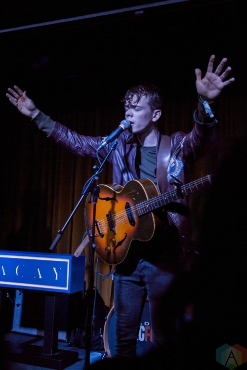 Vacay performs at the Drake Hotel in Toronto on April 22, 2017. (Photo: Sarah McNeil/Aesthetic Magazine)