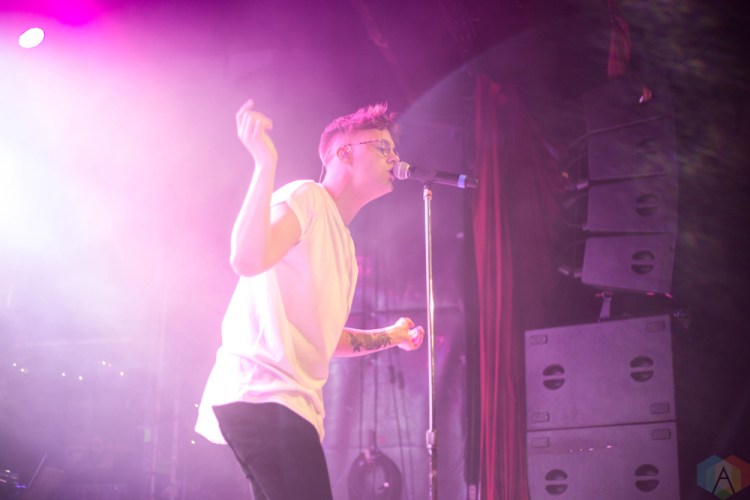 Virginia To Vegas performs at the Mod Club in Toronto on April 15, 2017. (Photo: Sarah McNeil/Aesthetic Magazine)