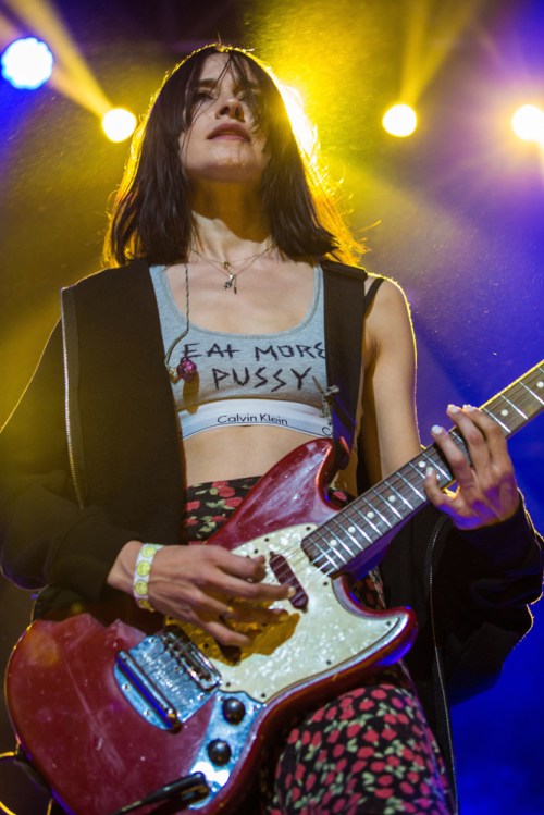 Warpaint performs at the Coachella Music Festival in Indio, California on April 15, 2017. (Photo: Erik Voake)