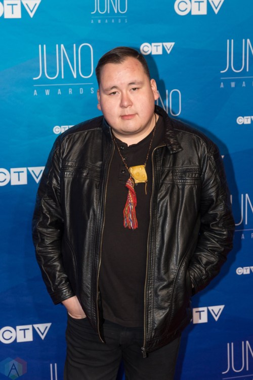 William Prince attends the 2017 JUNO Awards at the Canadian Tire Centre in Ottawa on April 2, 2017. (Photo: Brendan Albert/Aesthetic Magazine)