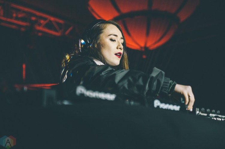 Yurie performs at Snowbombing Canada at Sun Peaks Resort in Sun Peaks, British Columbia on April 7, 2017. (Photo: Timothy Nguyen/Aesthetic Magazine)