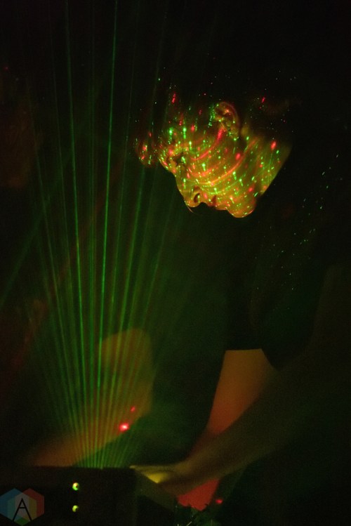 A Place To Bury Strangers perform at the Danforth Music Hall in Toronto on May 6, 2017. (Photo: Steve Danyleyko/Aesthetic Magazine)